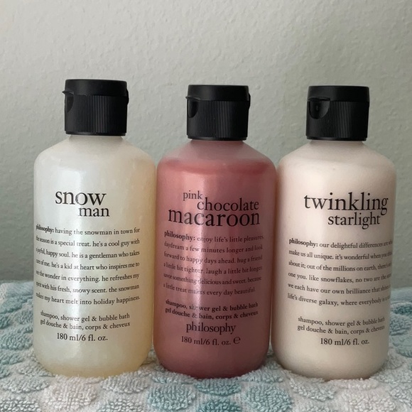 🛀 PHILOSOPHY SHOWER GEL BUNDLE 🛀NWOT 🛀 - Picture 3 of 16
